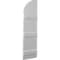 Ekena Millwork Americraft 4-Board (3 Batten) Wood Joined Board-n-Batten Shutters w/ Arch Top, ARW401BQ414X77PRH ARW401BQ414X77PRH - alternate 2